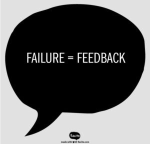 Failure = Feedback