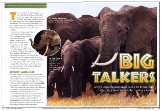 National Geographic for Kids Big Talkers by Peter Winkler